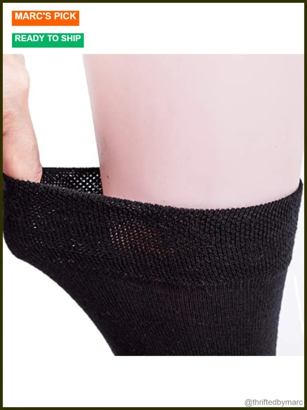 Classic Cotton Dress Socks Thin Lightweight for Office Business Casual Crew 6